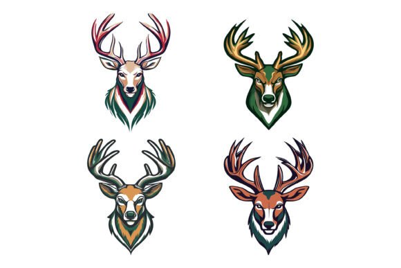 A Deer Head Logo: Nature's Symbol in Modern Brand Identity