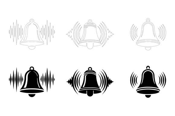Bell Icons Set: Evaluating a Versatile Vector Illustration Collection