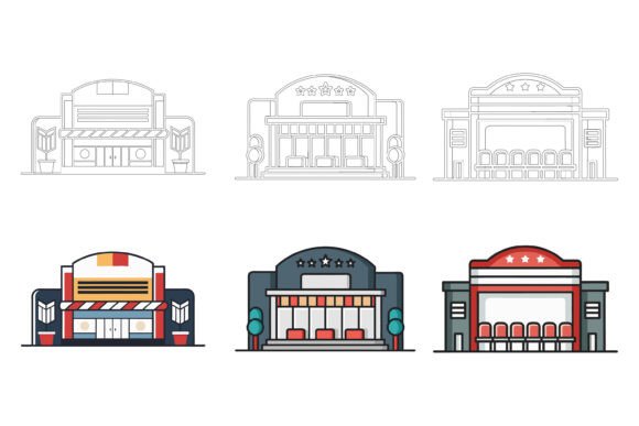 City Buildings Exterior Collection