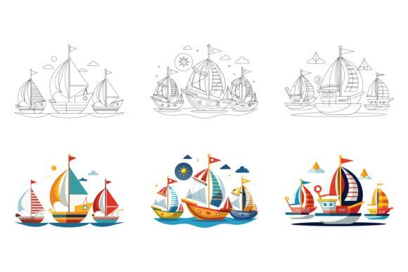 How Cute Ships Illustrations Stack Up When You Need Playful Maritime Visuals