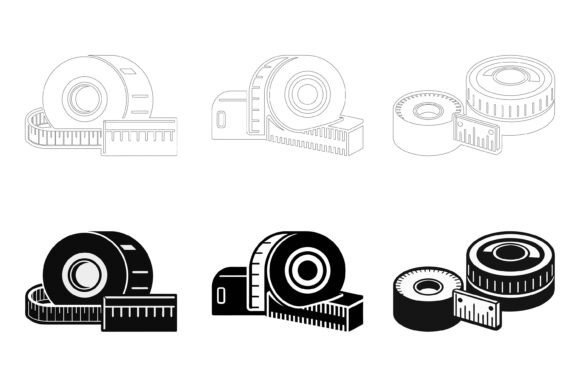 Measure Tape Vector Icon: Precision Meets Practicality