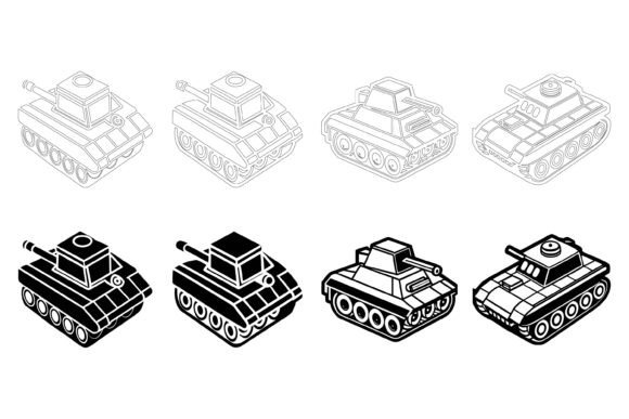 Most Famous Tanks of World War 2 — Premium Design Assets