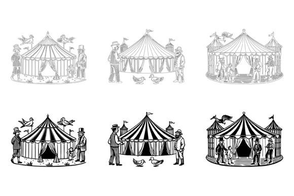 Seeing Beyond the Stripes: How Circus Tent Illustrations Strengthen Visual Strategy